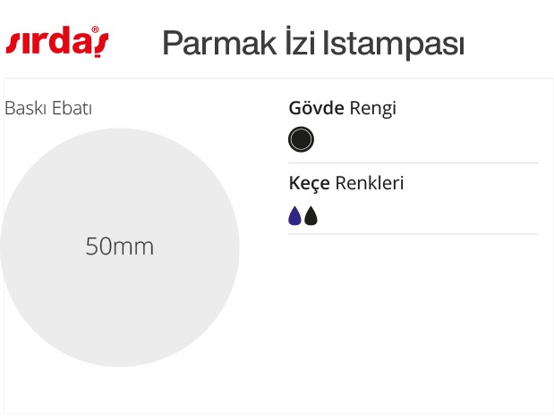 Parmak İzi Stampası
