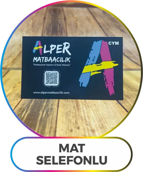 Kartvizit - MAT SELEFONLU 1000 ADET EKONOMİK