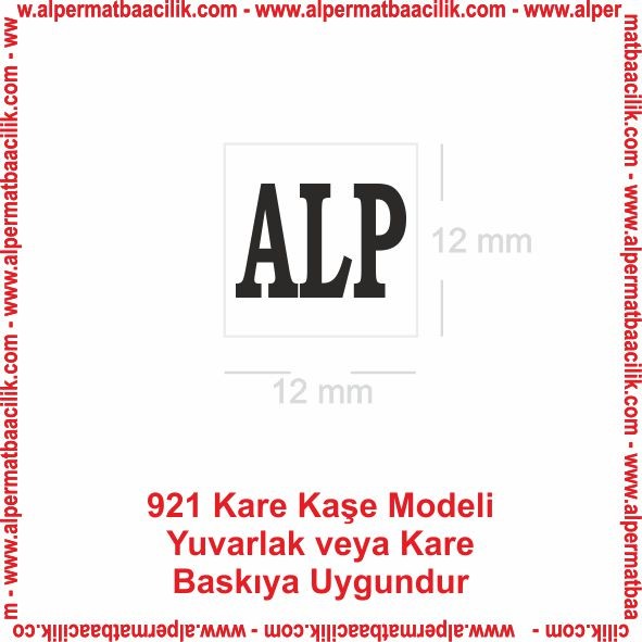 921 Kare Kaşe