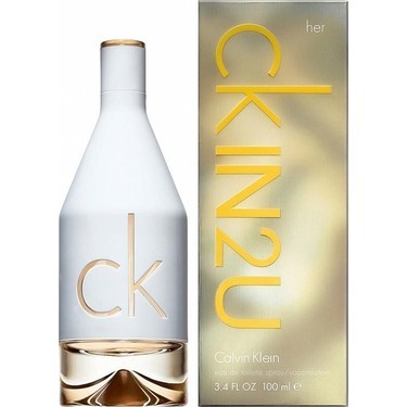 Calvin Klein 2u For Her 100ml Edt Bayan Parfüm İTHAL