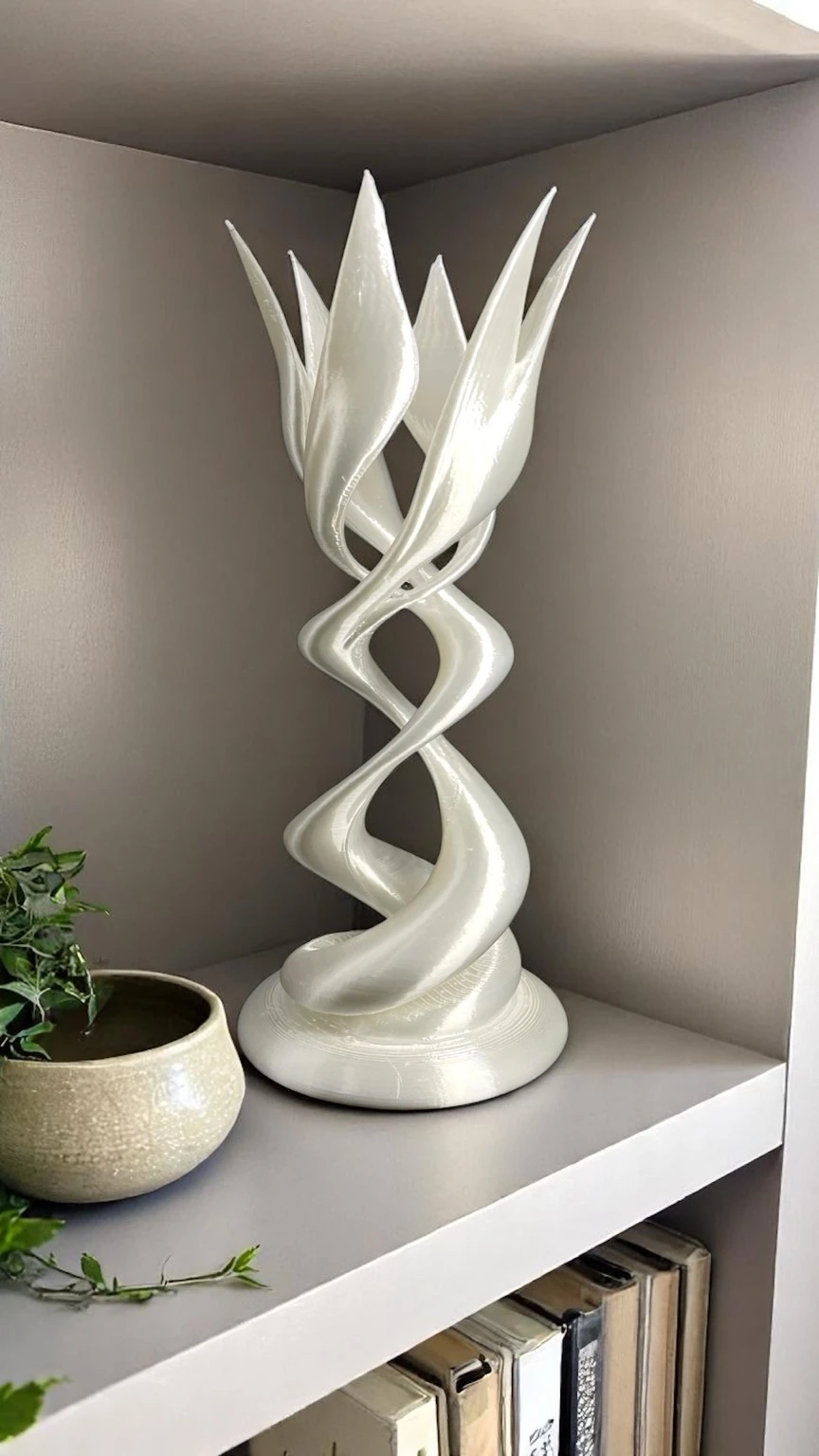 Flora Helix | Organik Formlu Dekoratif Biblo