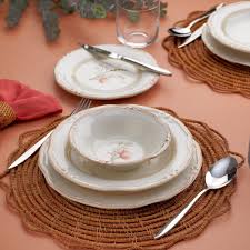 SCHAFER NOSTALGİE 24PARÇA YEMEK TAKIMI ÇİÇEKLİ