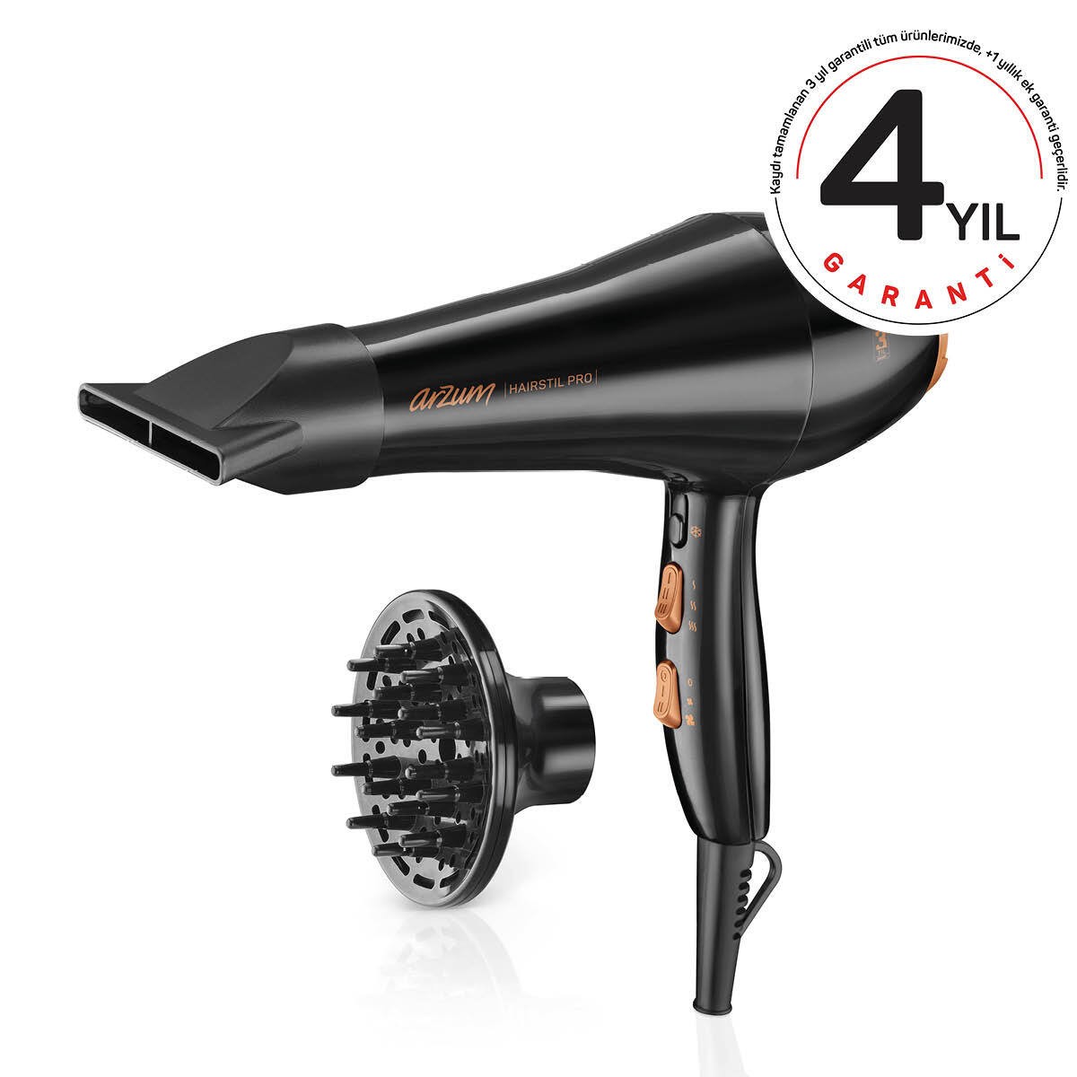 AR5009 - Hairstil Pro Profesyonel Saç Kurutma Makinesi