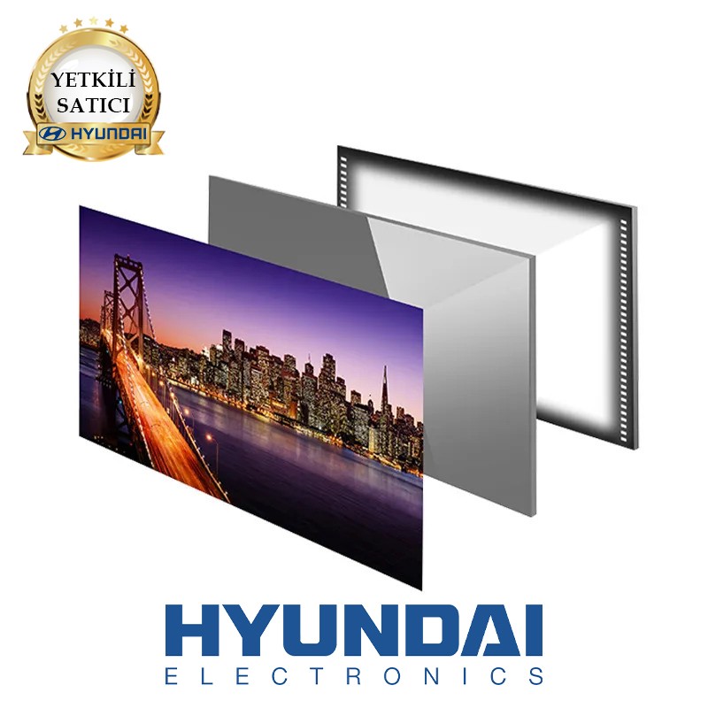 Hyundai 50hyn3205 50'' 127cm Ekran WEBOS 4K Ultra HD Uydu Alıcılı Wifi Smart D-Led TV