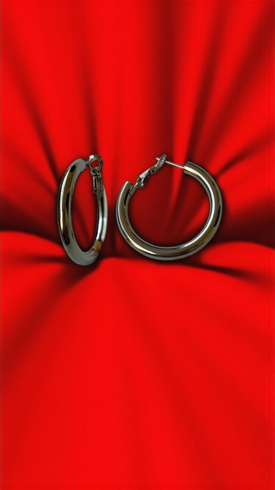 Oval Küpe