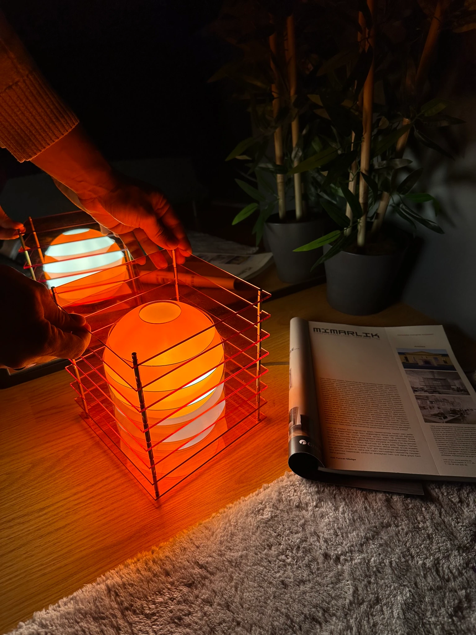 Pulse Lamp | Dekoratif Masa Lambası