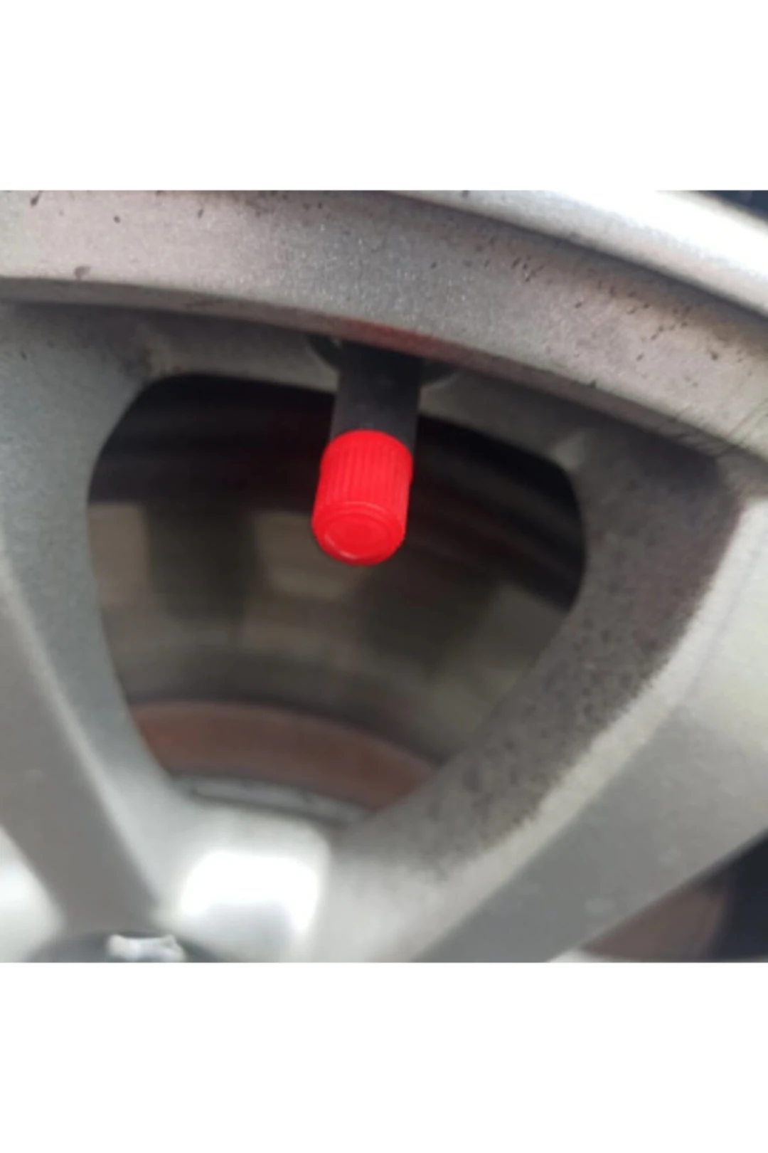 1000 Adet Üniversal KIRMIZI Plastik Orijinal Standart Lastik Sibop Kapağı Seti