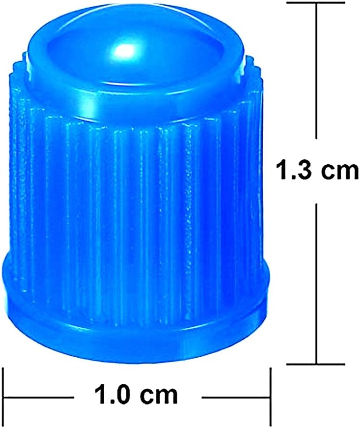 40 Adet Üniversal MAVİ Plastik Orijinal Standart Lastik Sibop Kapağı Seti 4x10 Set