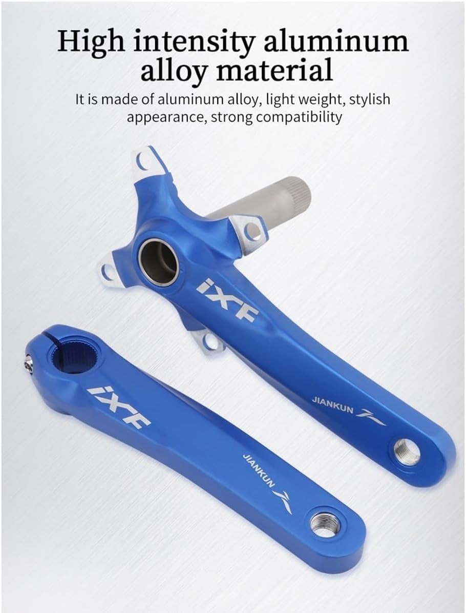 Asroya Alüminyum Bisiklet Tek Vites/dişli Aynakol Seti 170mm 32t Hollowtech Göbek Dahil