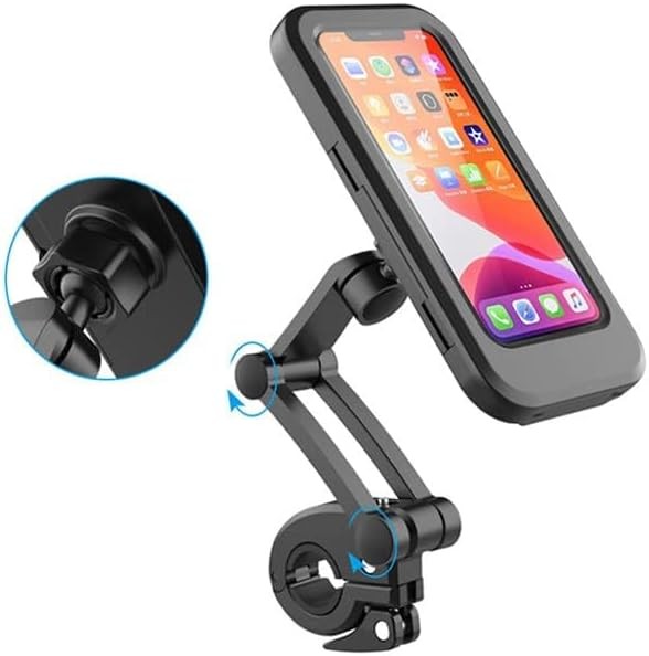 Su Geçirmez Ayarlanabilir Telefon Tutucu Aparat Bisiklet Motosiklet Scooter Atv