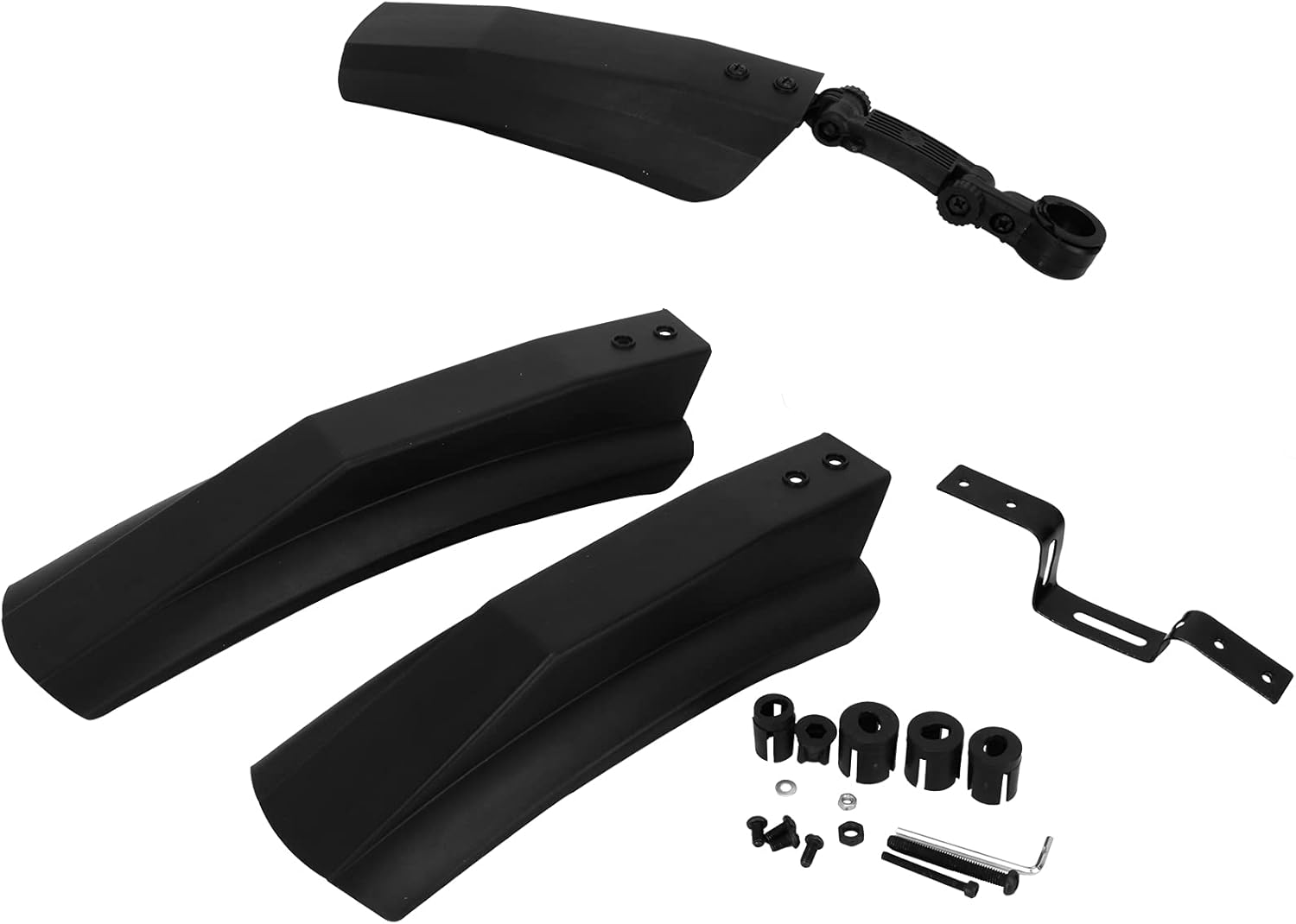 Plastik Ön Arka Bisiklet Geniş Çamurluk Seti 20-29 Jant E-bike / Fat Bike / Bisiklet Uyumlu