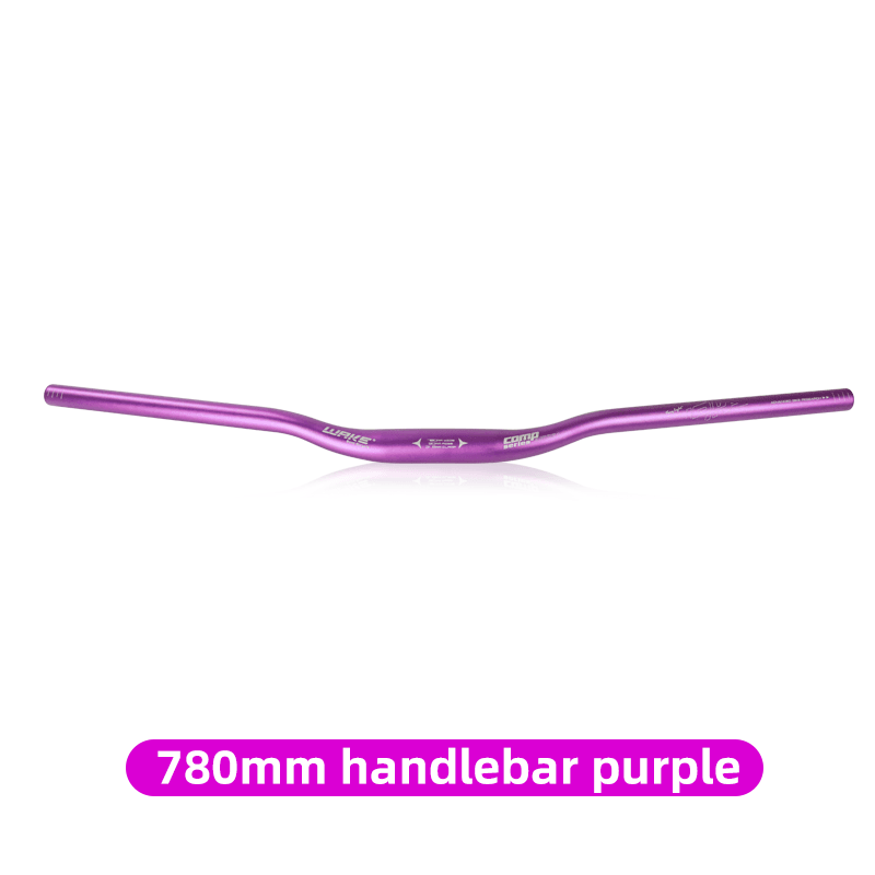 Wake Bisiklet Alüminyum Gidon 780mm 31,8mm Bisiklet Direksiyon Yedek Parça Aksesuarı