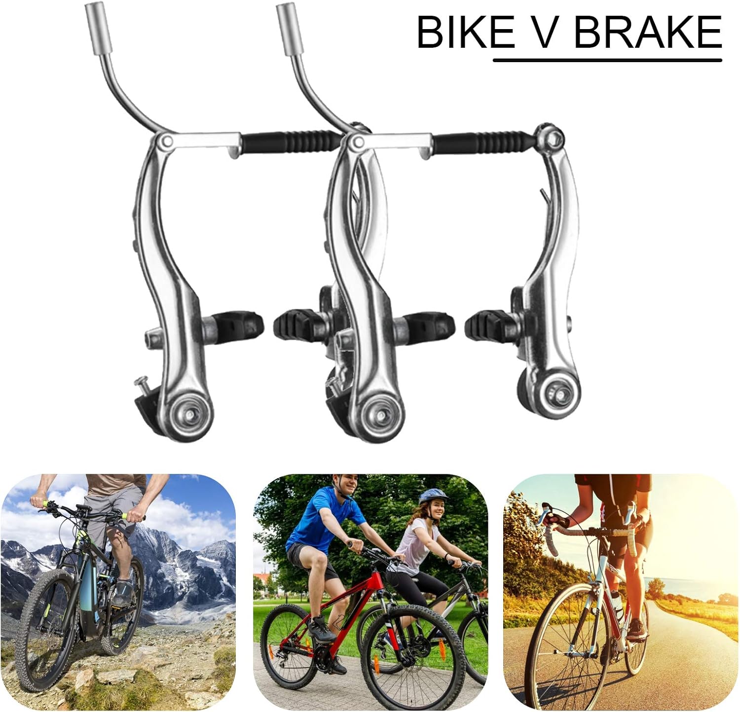 Saiguan Alüminyum Bisiklet V Brake Fren Seti Takımı Herşey Dahil V Fren Takımı