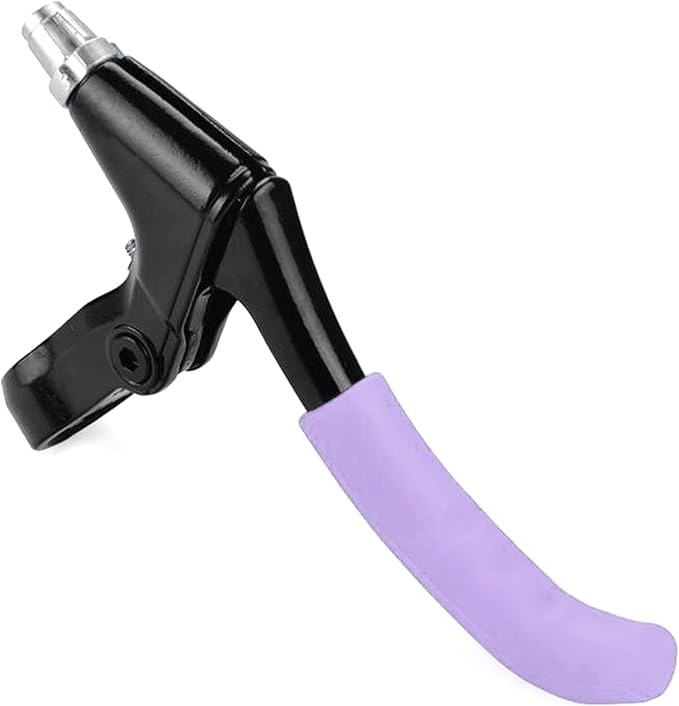 Bisiklet - Scooter Fren Kolu Koruyucu Tüm Bisikletlerle Uyumlu Bisiklet Fren Kol Koruma Mor