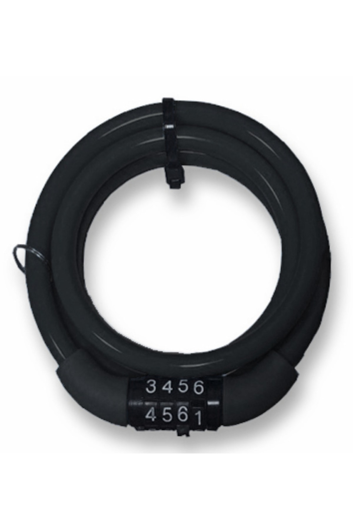 Bisiklet Kilidi Şifreli 8x100 Siyah Renk Bisiklet Kilit