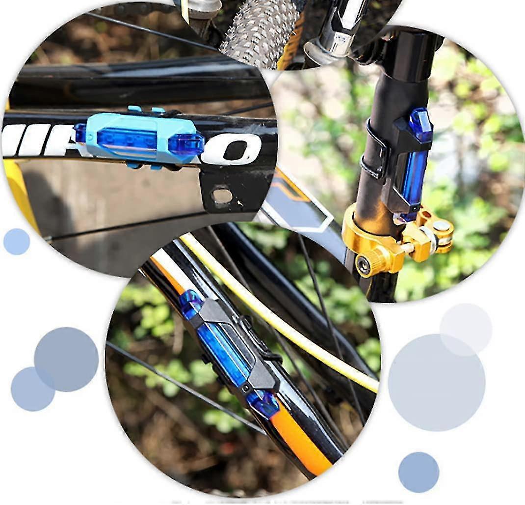 Su Geçirmez Usb Şarj Led Bisiklet Scooter Arka Işık Lambası Işık Bisiklet Aydınlatma İkaz BL-07