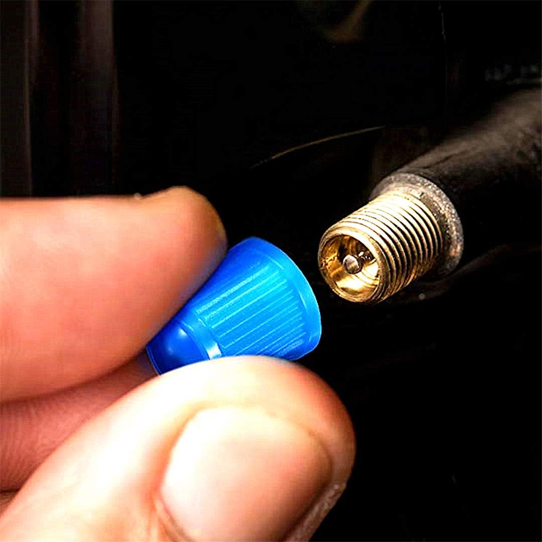 40 Adet Üniversal MAVİ Plastik Orijinal Standart Lastik Sibop Kapağı Seti 4x10 Set