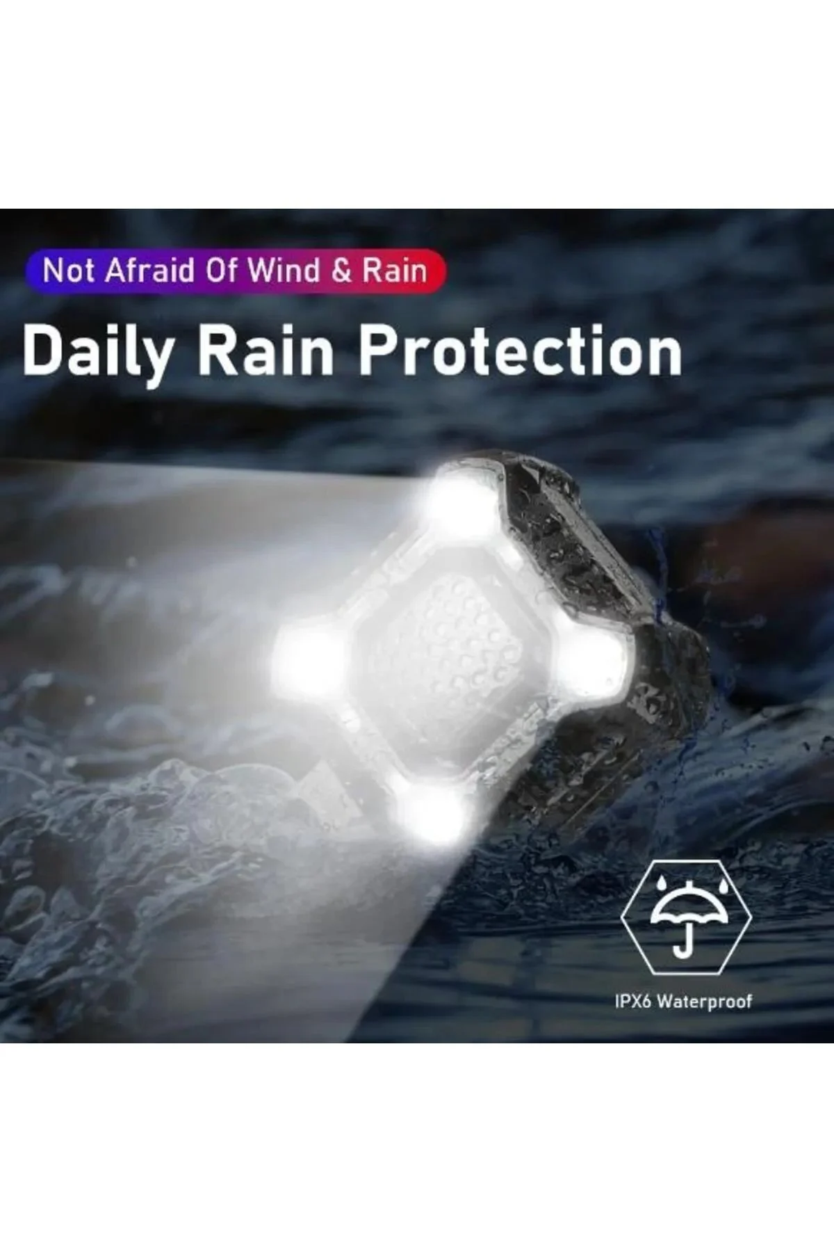 Usb Şarjlı Bisiklet Işıklı Korna 350 Lümen 140db LED 