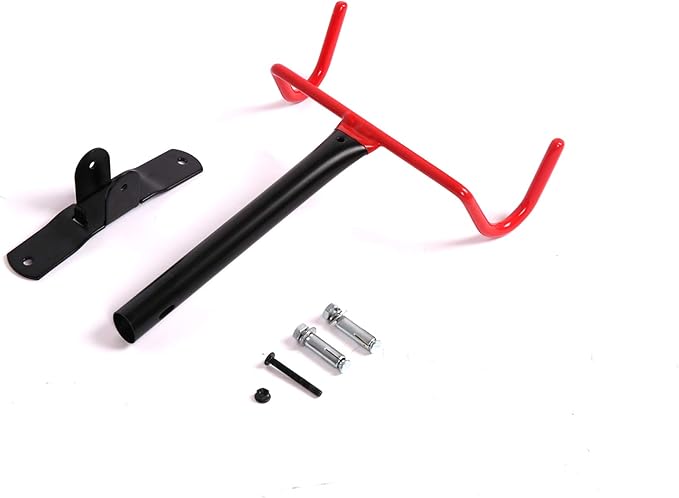  Bisiklet Duvar Askısı Kırmızı Askı Aparatı Aleti Yatay 25 Kg