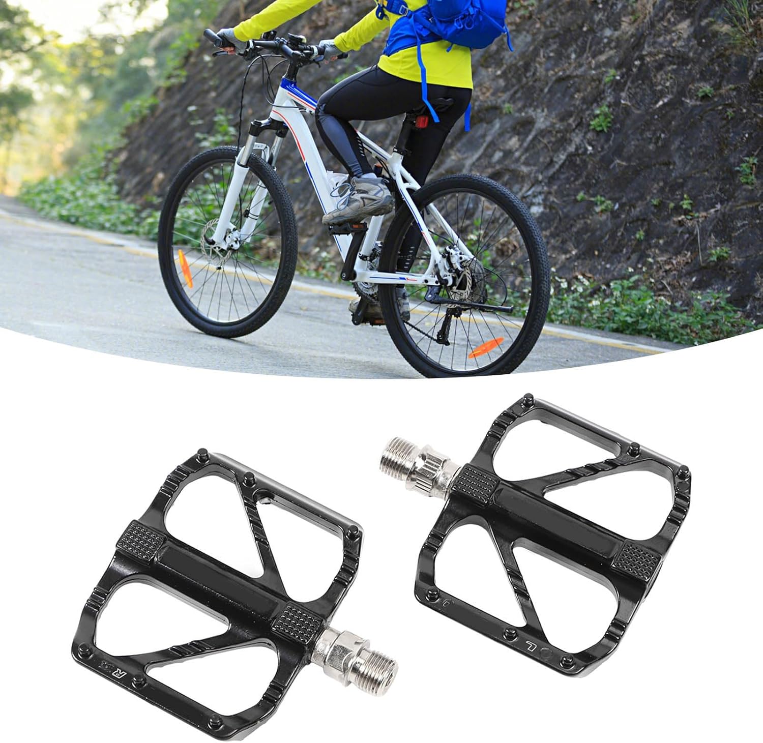 Alüminyum Platform Bisiklet Pedalı Bisiklet Pedal Aksesuarı Yedek Parça