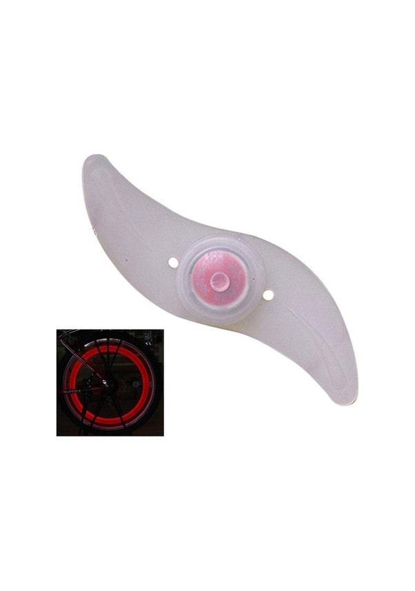 Bisiklet İçin Led Lastik Jant Işıkları Işık Pil Ile Çalışır (1 Adet)