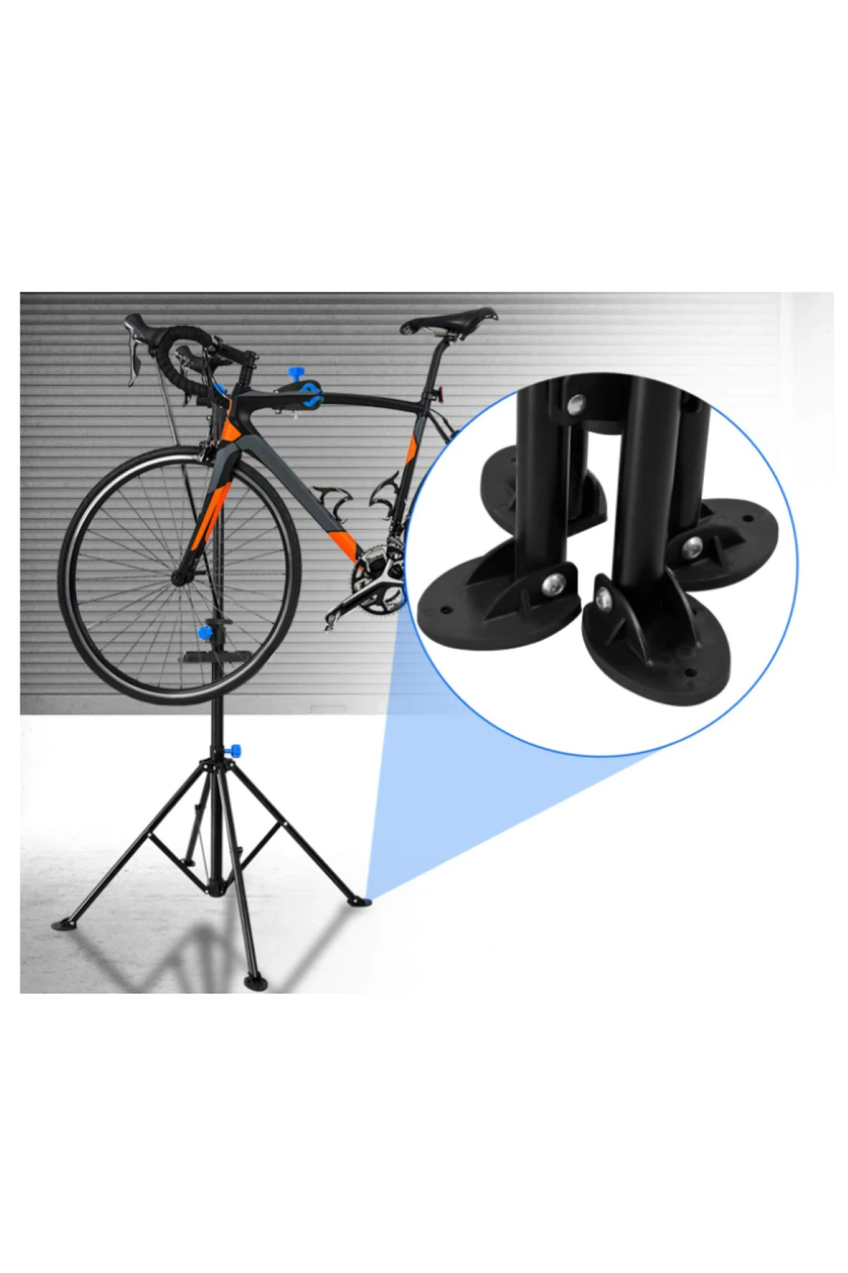 Katlanabilir Bisiklet Tamir Sehpası Tamir Tezgahı Servis Askı Aparatı Bisiklet Askısı Stand