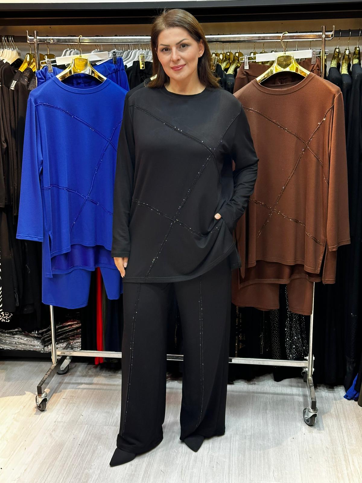 Çıma ve Taş İşlemeli Özel Tasarım Takım