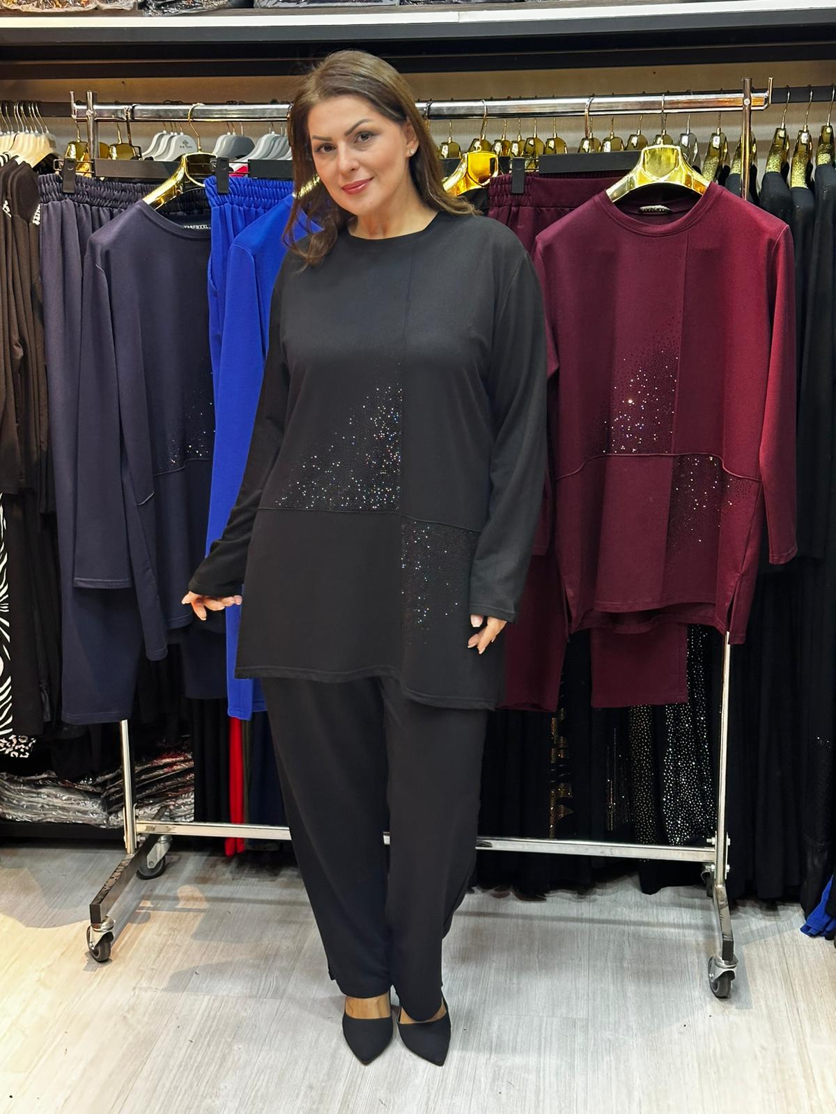 Çıma ve Taş İşlemeli Özel Tasarım Takım