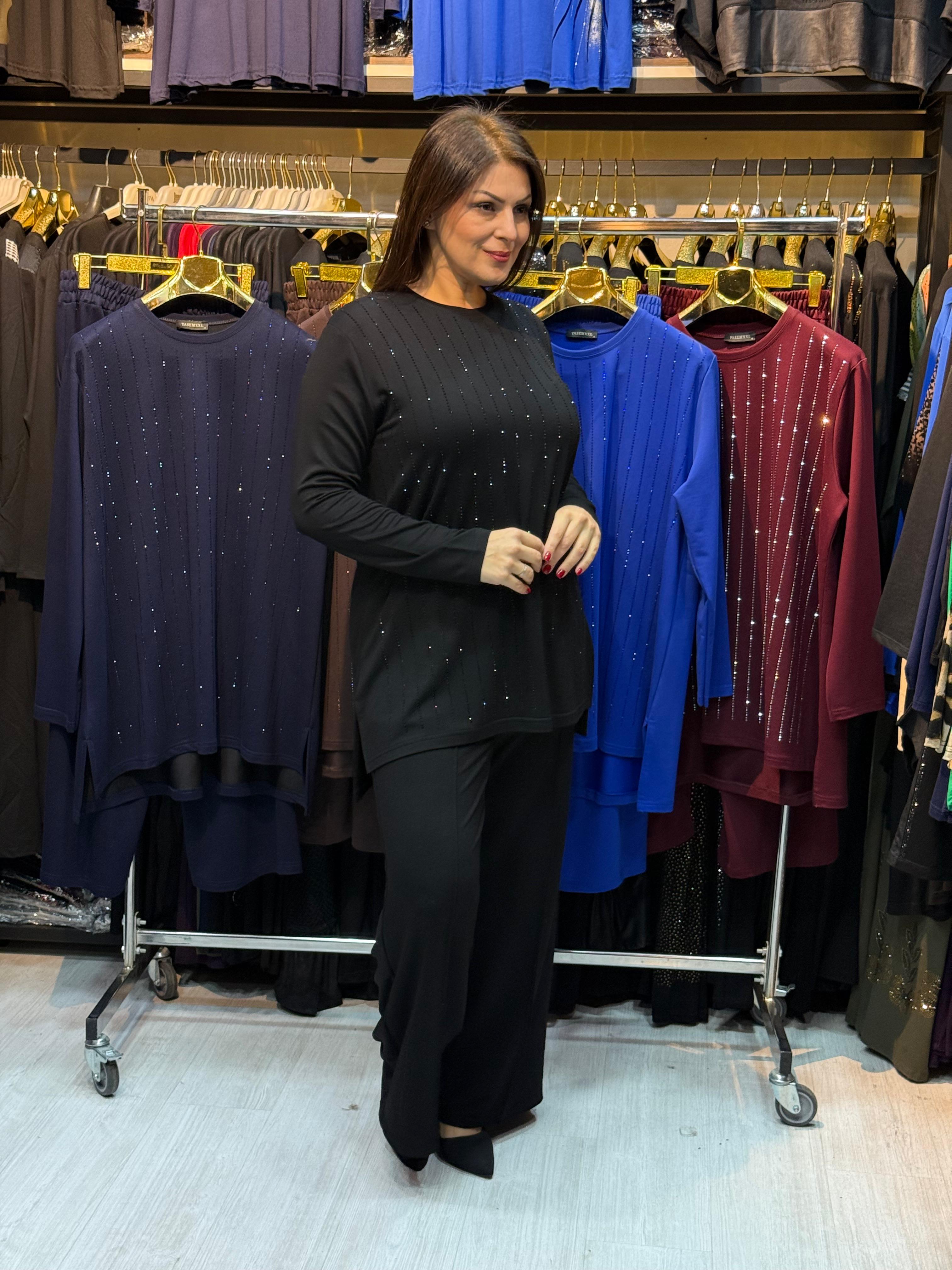 Çıma ve Taş İşlemeli Özel Tasarım Takım