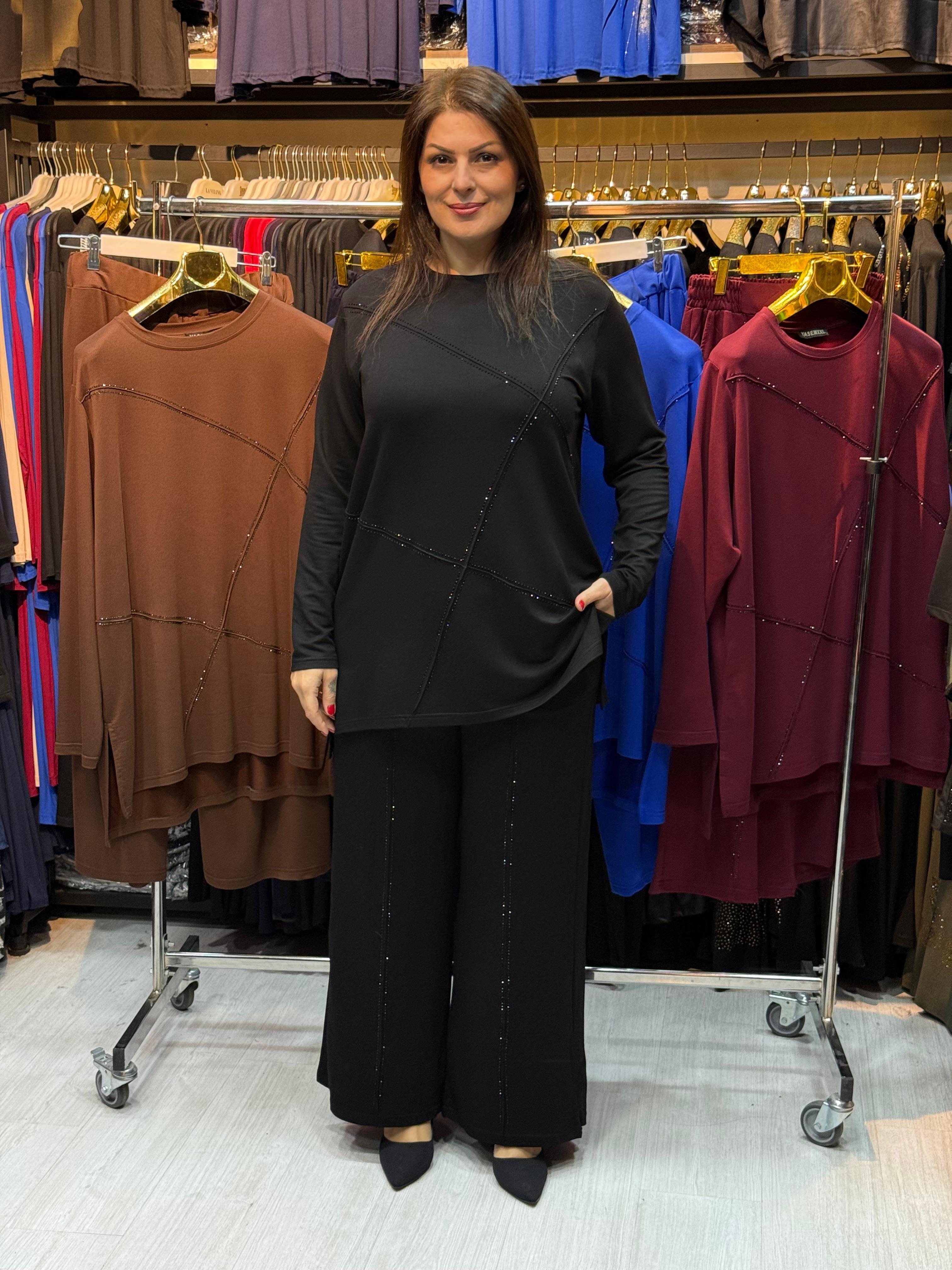 Çıma ve Taş İşlemeli Özel Tasarım Takım