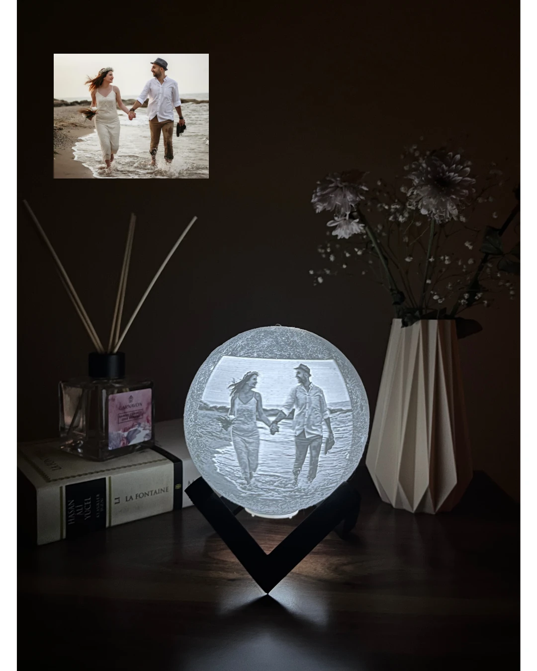 Kişiye Özel Ay Lambası