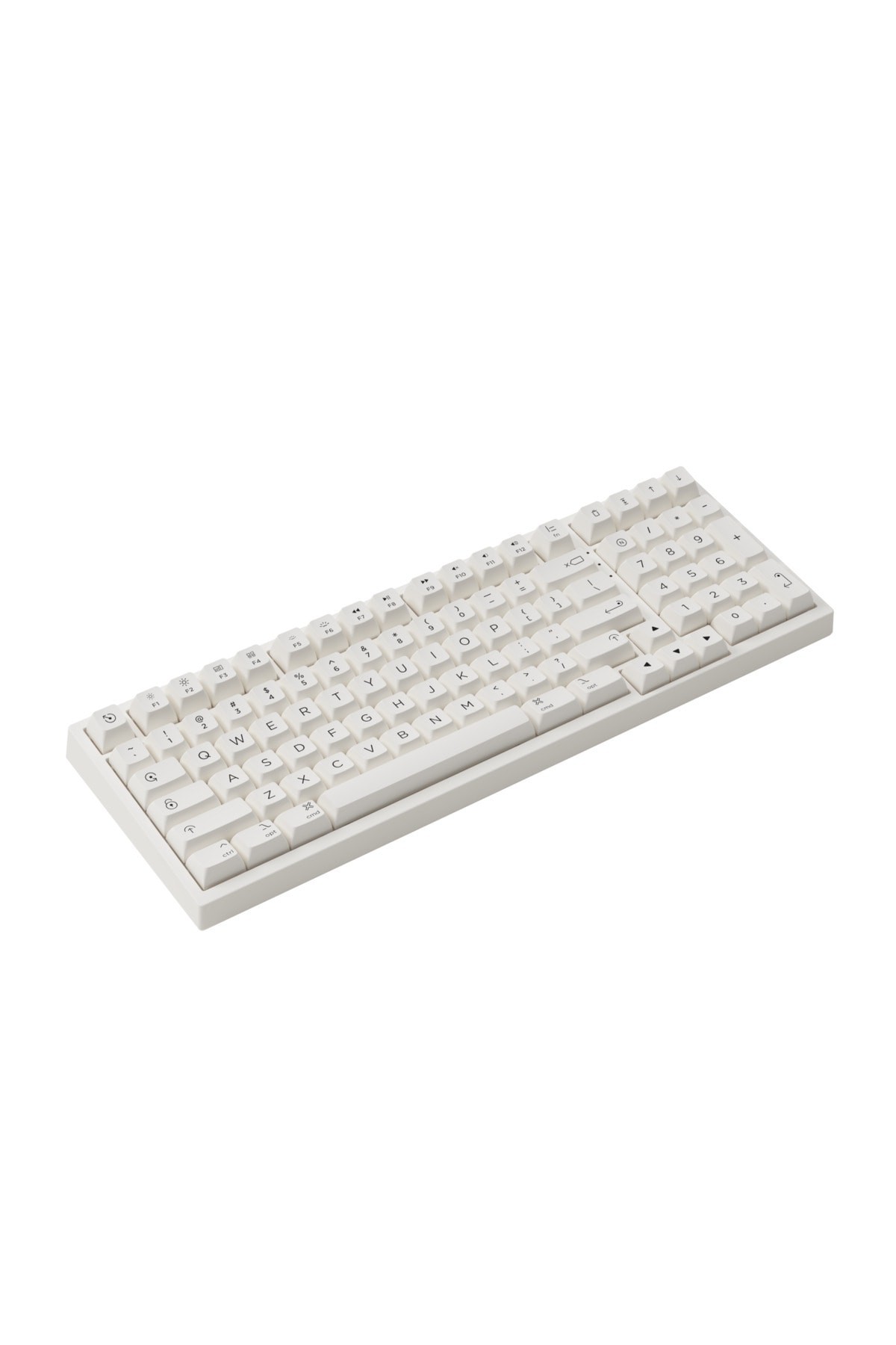 White Pc98b Plus Mechanical Keyboard