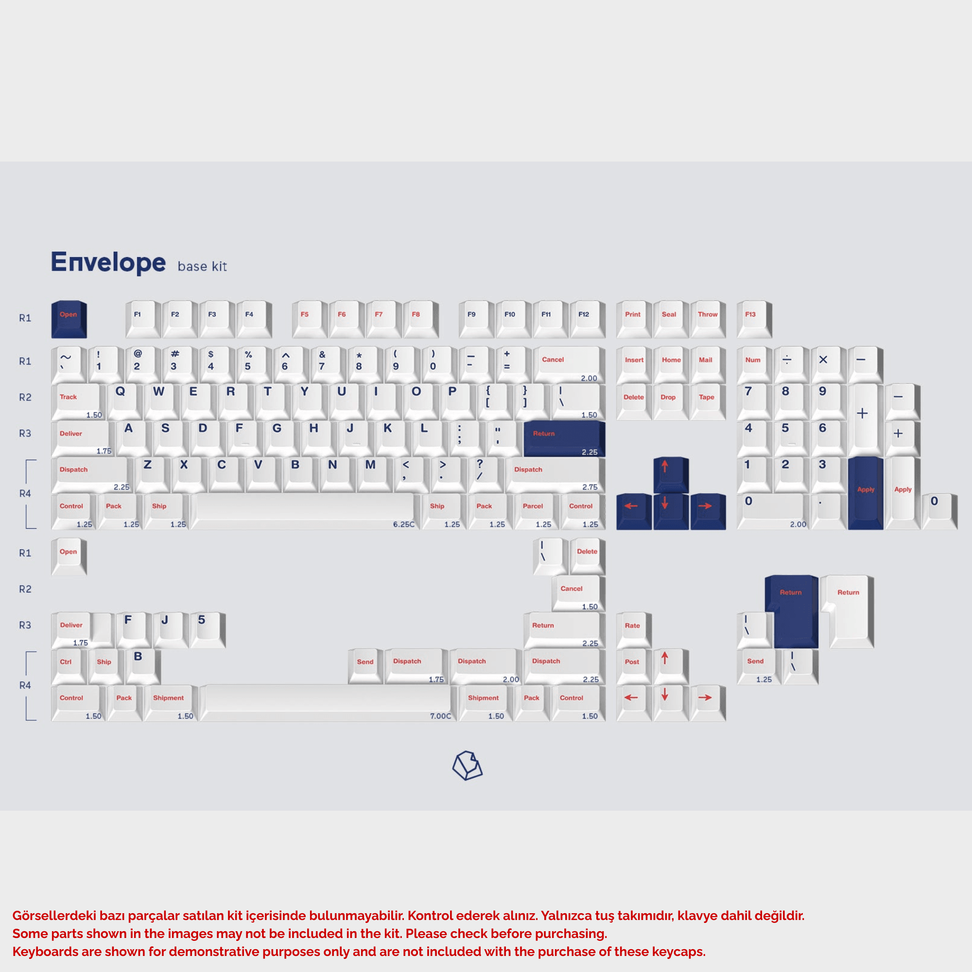 CYL Parcel Keycap Set