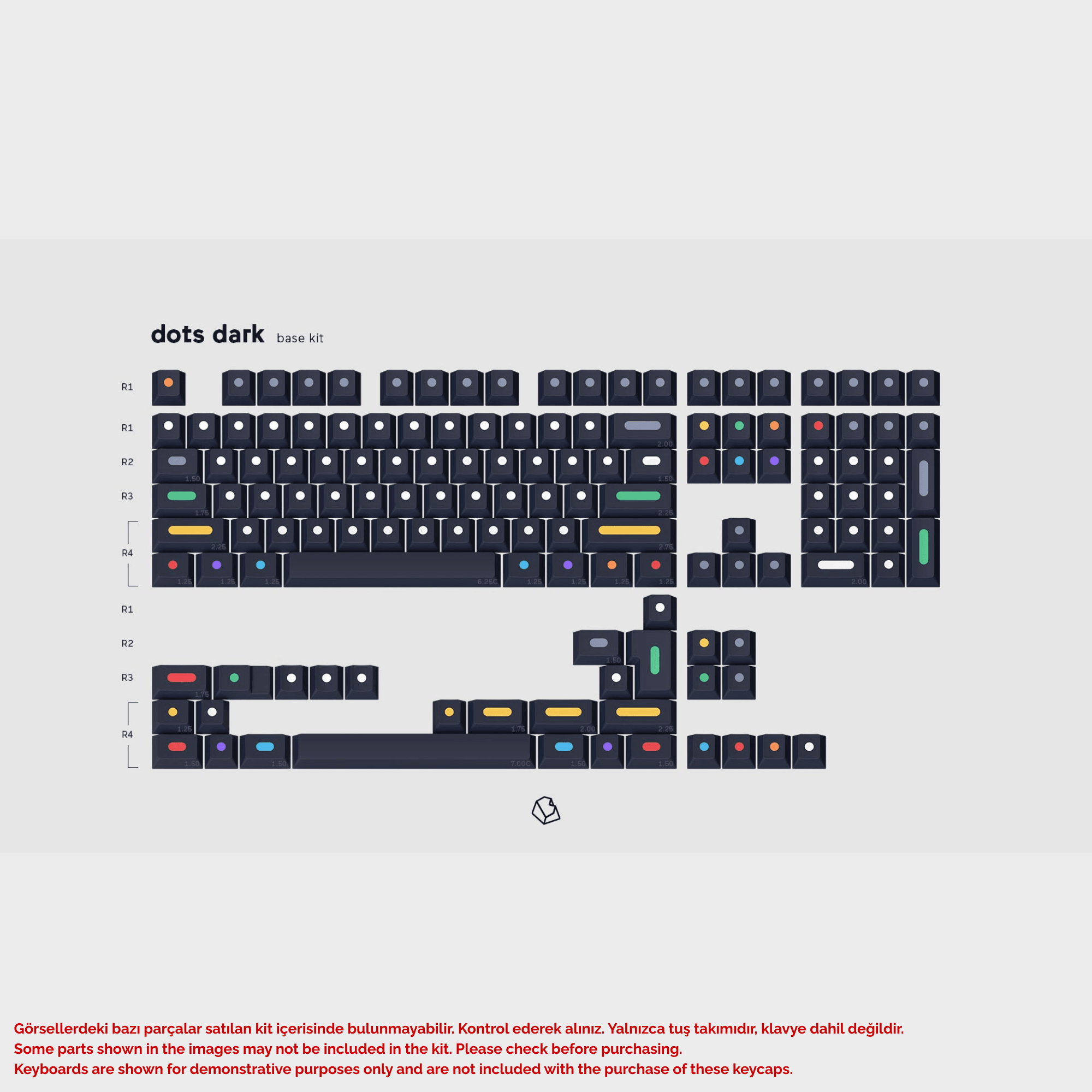 CYL Dots R2 Keycap Set