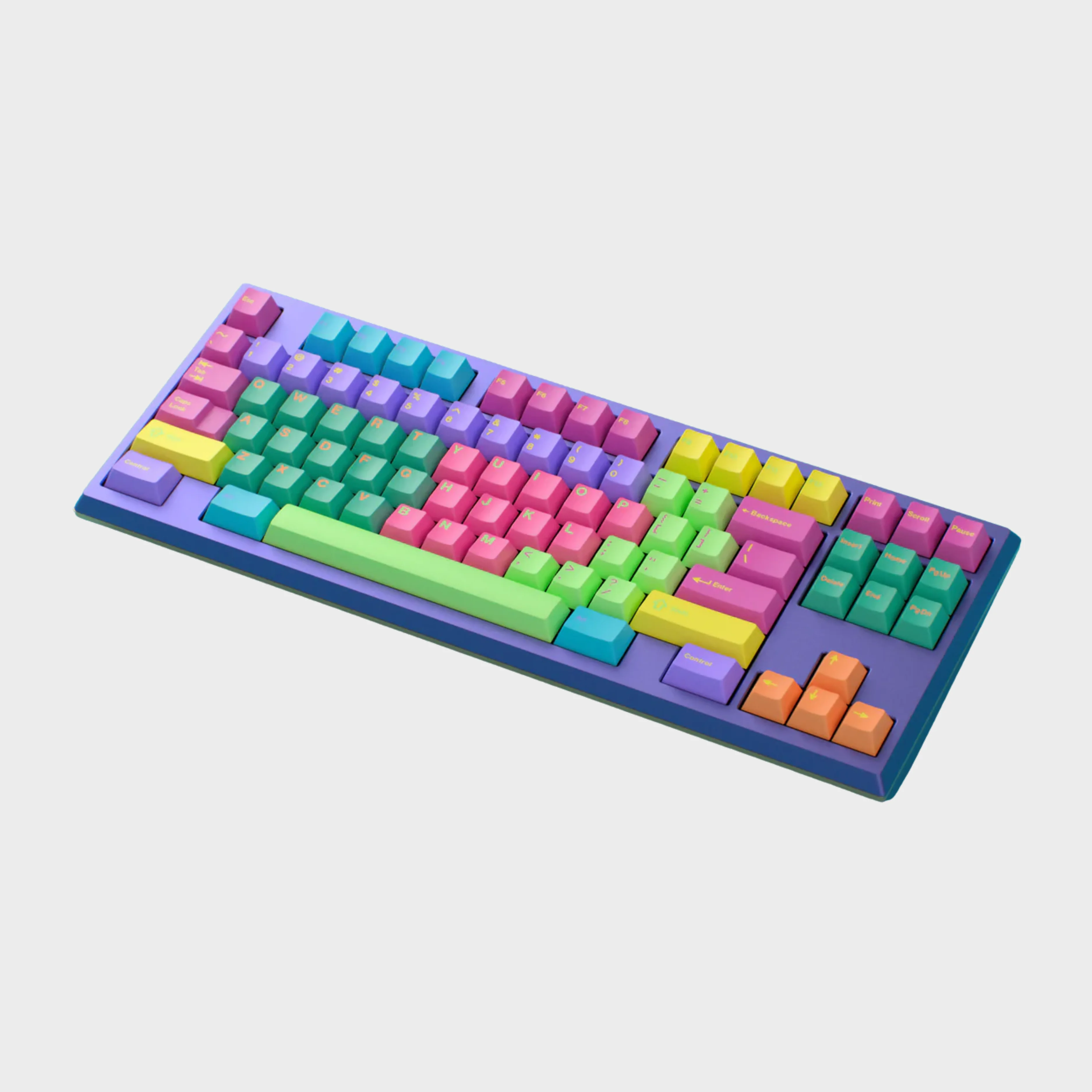 GMK CYL Windbreaker Base; retro GMK keycap set with Cherry profile