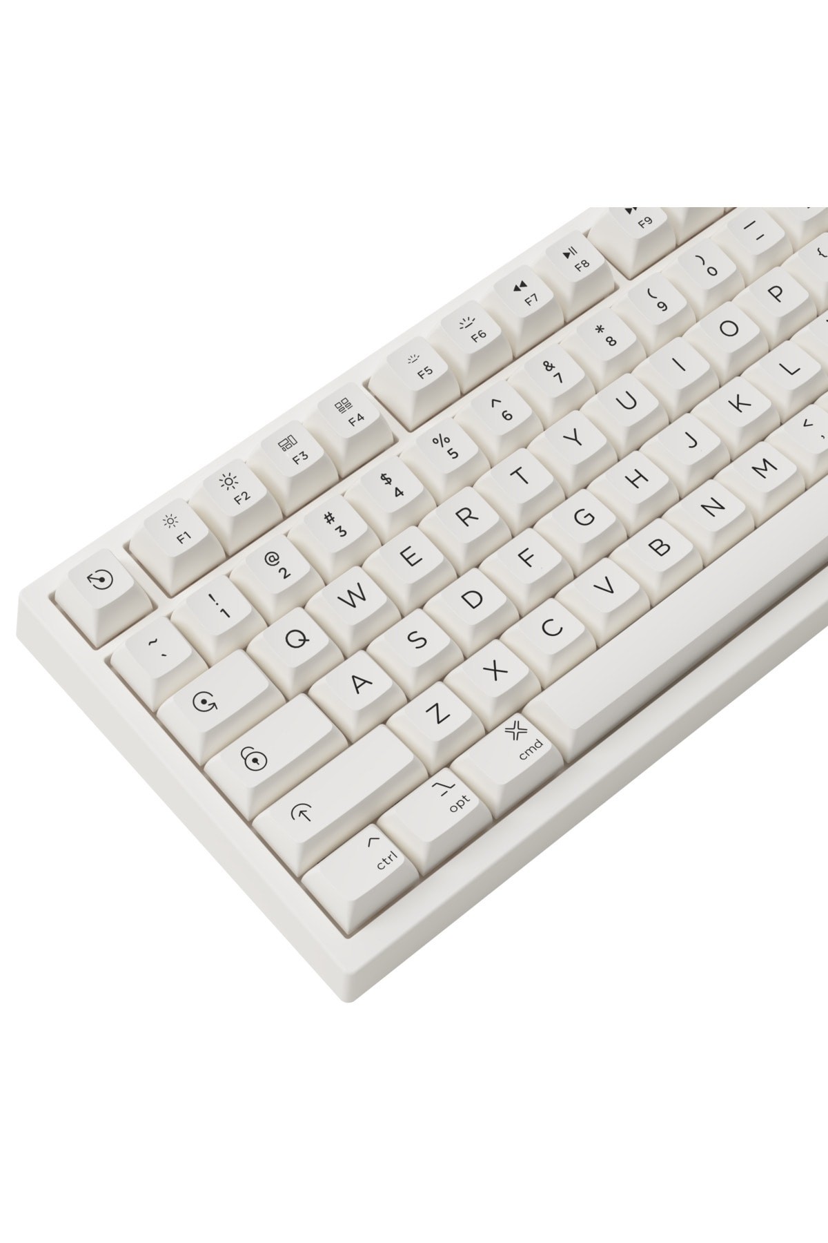 White Pc98b Plus Mechanical Keyboard