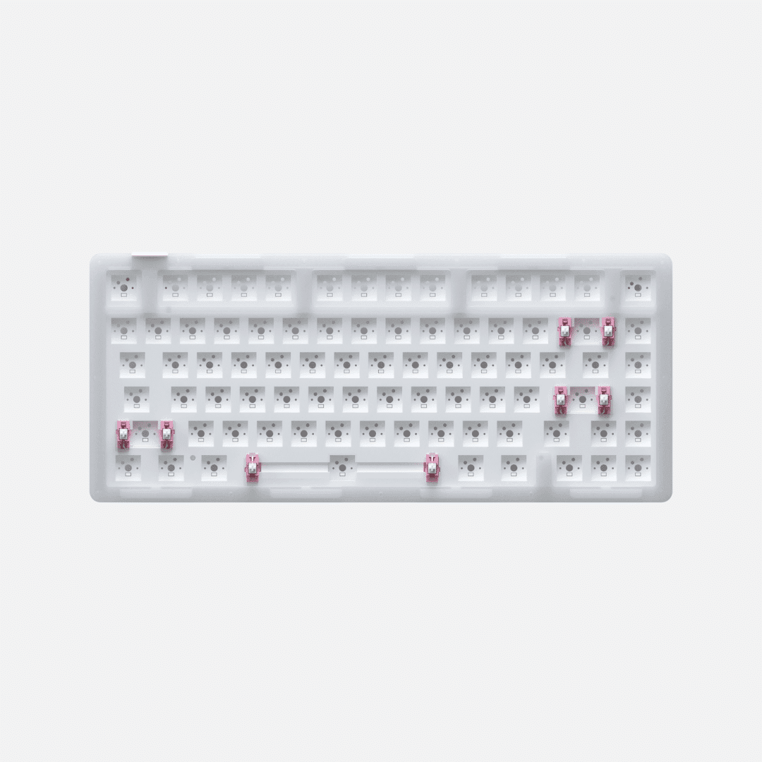 Acr 75 V2 White Barebone Mechanical Keyboard Kit