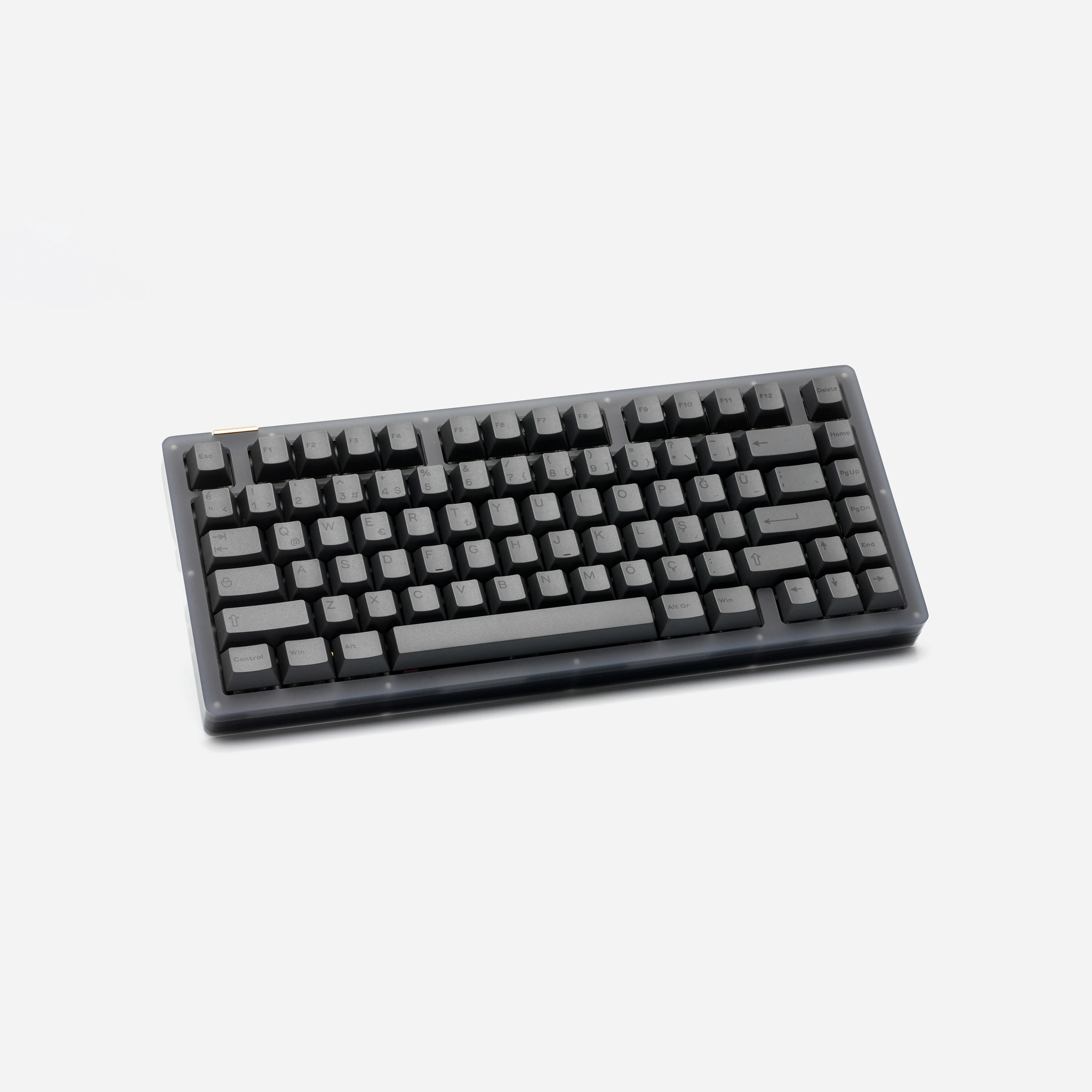 key　 Fontaine レアデック RK Türkçe Tuş Takımı Zeytin | Siyah PBT Keycap | Rationalkeys