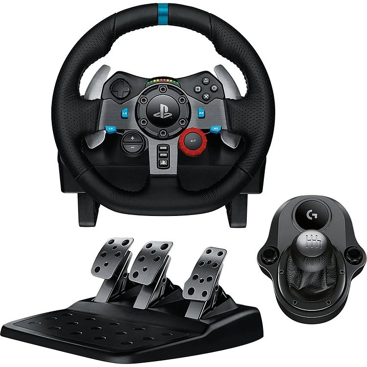 Logitech G G29 Driving Force Yarış Direksiyonu + Logitech Driving Force Shifter