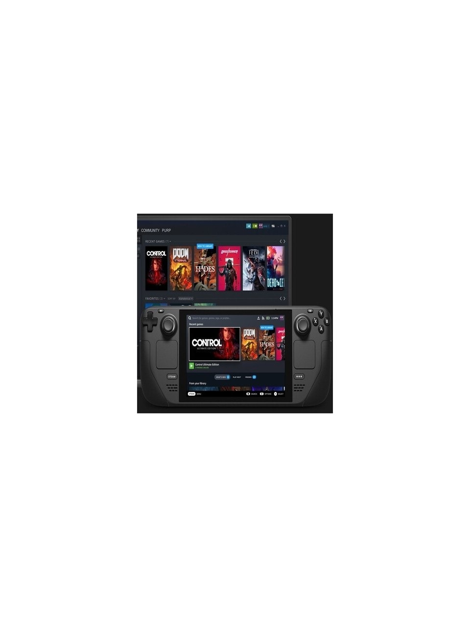 Steam Deck OLED 512GB taşınabilir el konsolu, ithalatçı garantili