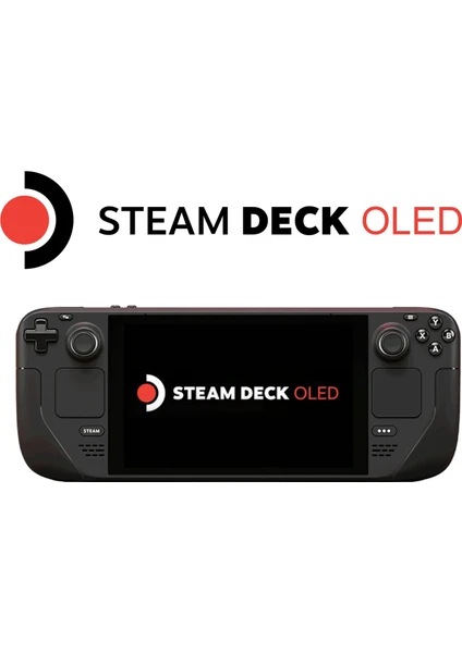 Steam Deck OLED 512GB taşınabilir el konsolu, ithalatçı garantili