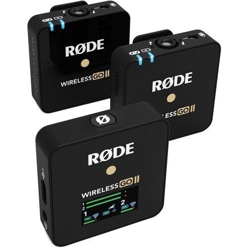 Rode Wireless Go Iı - 2 Kişilik Kablosuz Yaka Mikrofonu