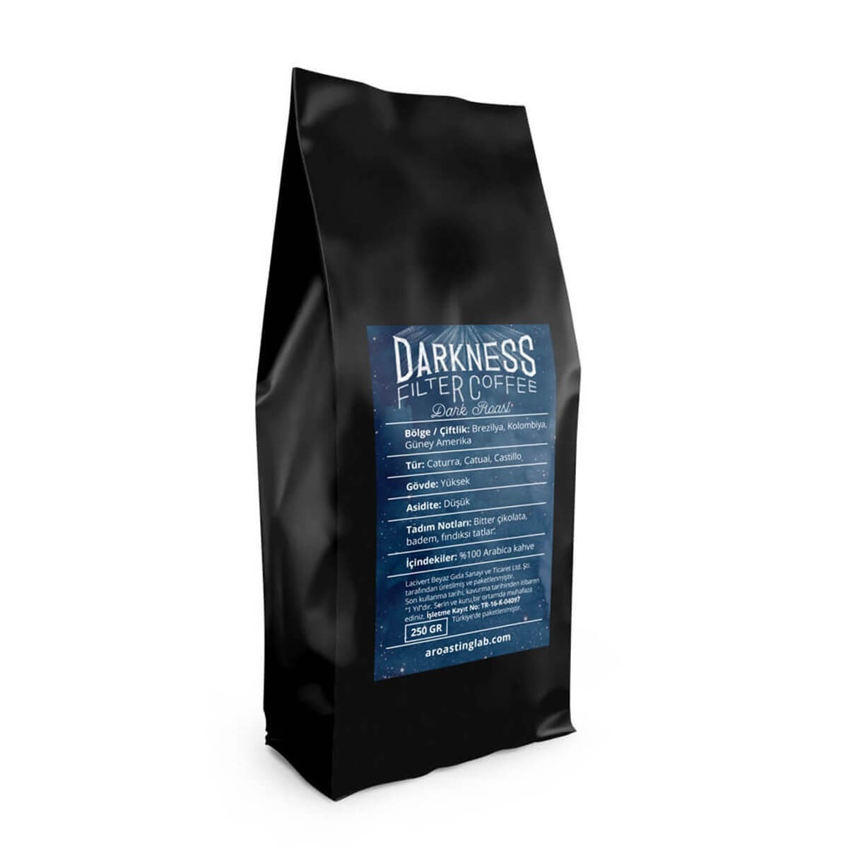 Darkness Filter Blend (250 Gram) Filtre Kahve