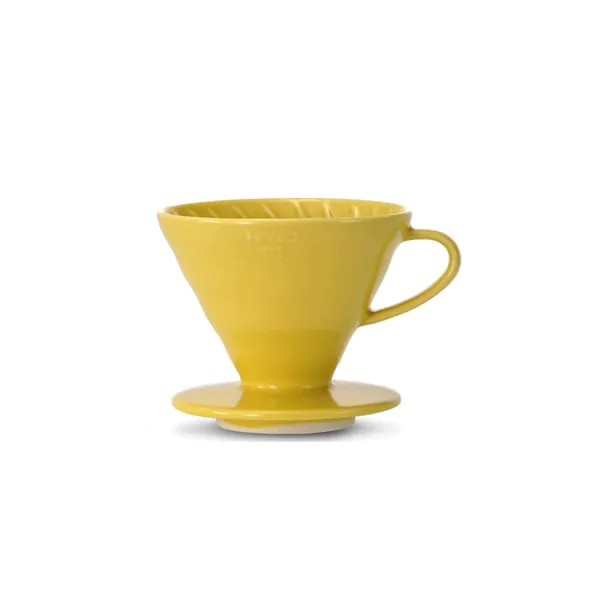 Hario V60 02 Sarı Seramik Dripper