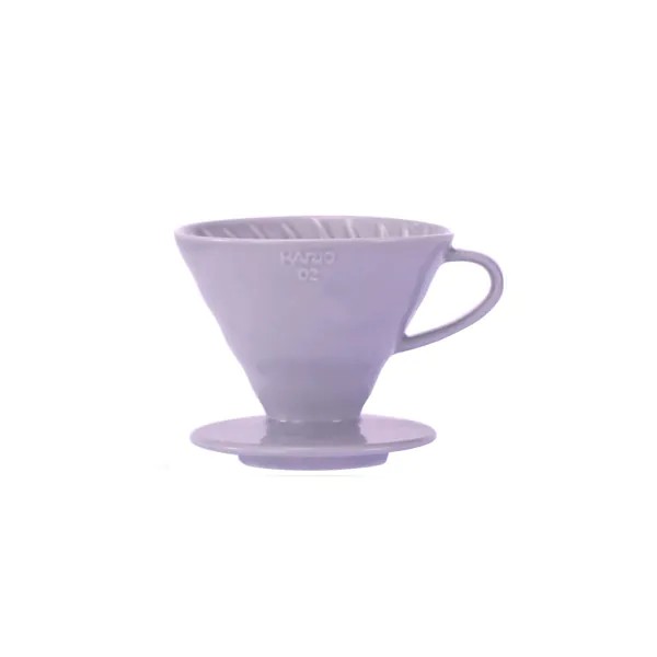 Hario V60 02 Açık Mor Seramik Dripper