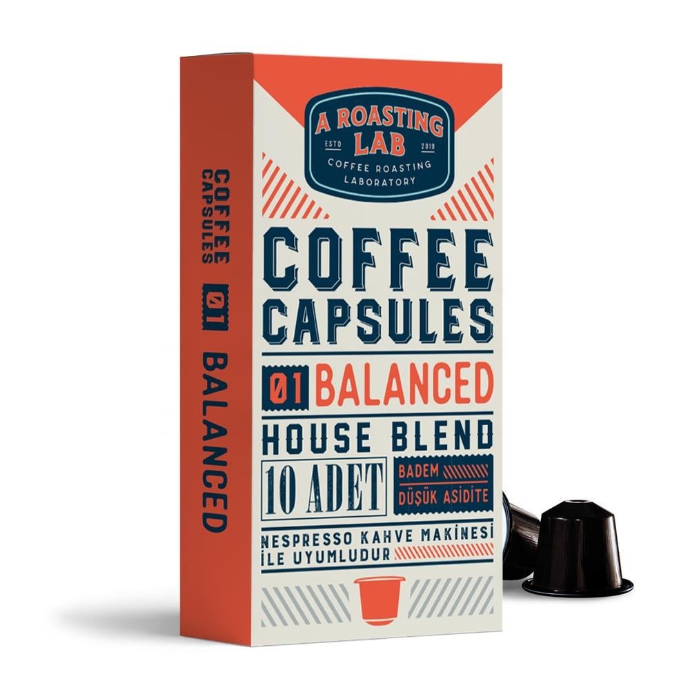 Coffee Capsules 01 Balanced House Blend