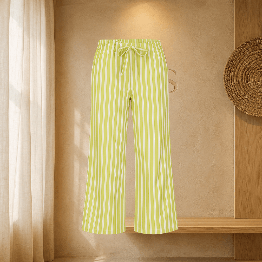 Lime Lines Pantolon