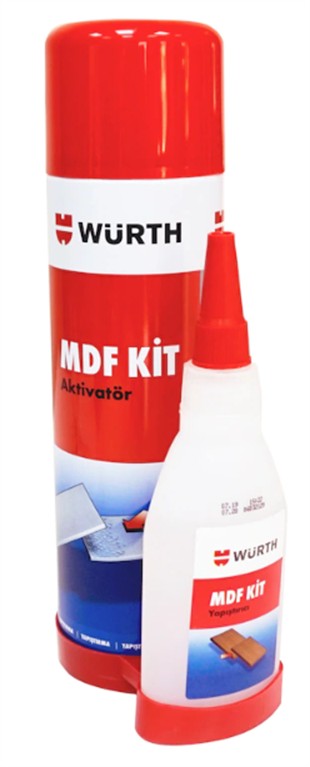 WÜRTH AKTİVATÖR MDF KİT (hızlı yapıştırıcı) 500ML