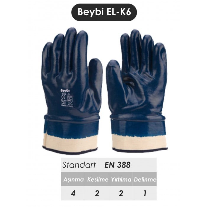 BEYBİ KN6 NİTRİL ELDİVEN (MAZOTÇU)