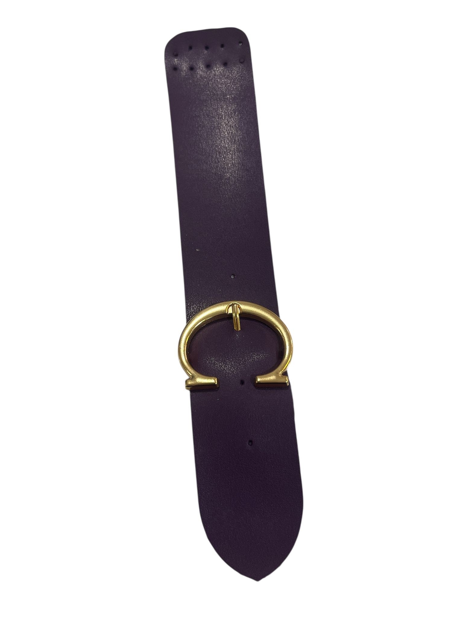 Gucci çanta kapama deri - mor gold metal